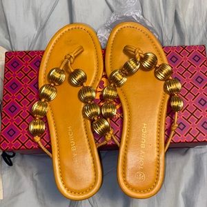 Tory Burch Capri Beaded Sandal